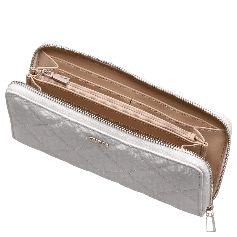 Guess Libby SLG Large - Cartera 12cc 21 cm (off white)