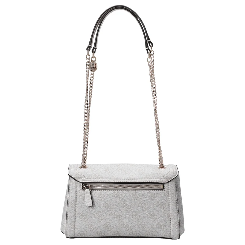 Guess Noelle II Convertible Xbody Flap - Bolso bandolera 24 cm (bone logo)