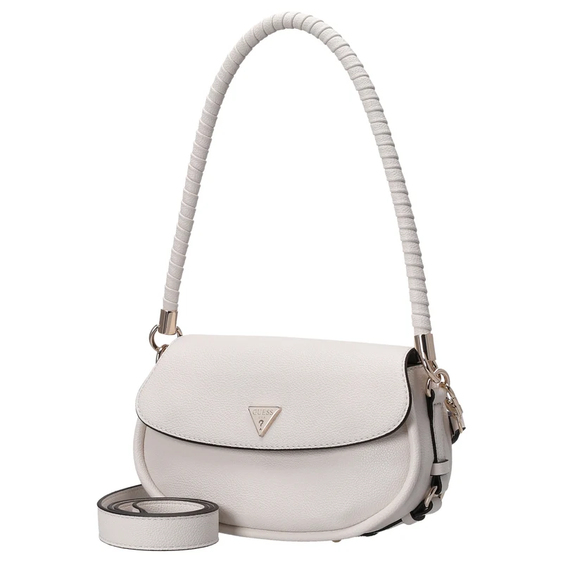 Guess Danya Flap - Bolso de hombro 25 cm (offwhite)