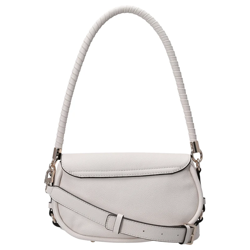 Guess Danya Flap - Bolso de hombro 25 cm (offwhite)
