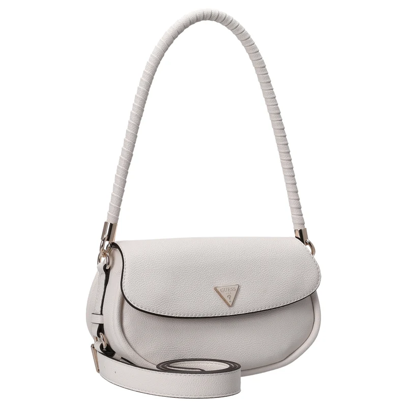 Guess Danya Flap - Bolso de hombro 25 cm (offwhite)