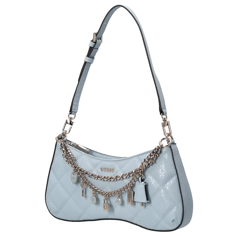 Guess Libby - Bolso de hombro 30 cm (aqua)