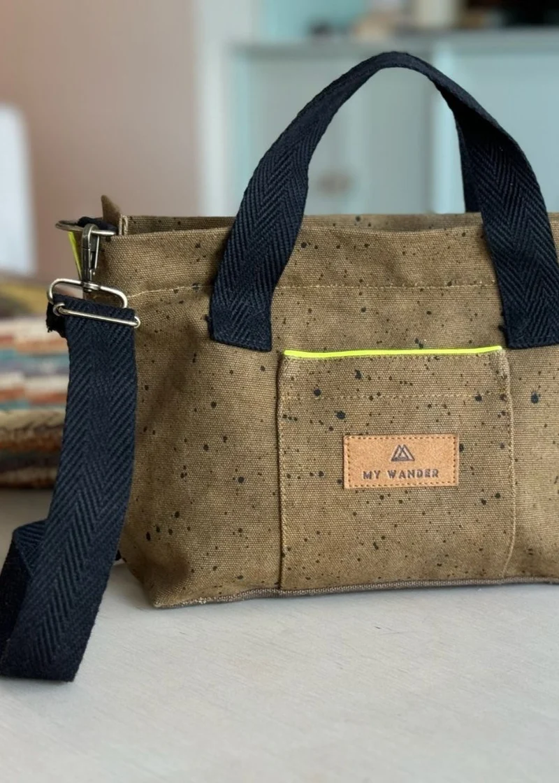 Drops Olive Bolso Bandolera de mujer