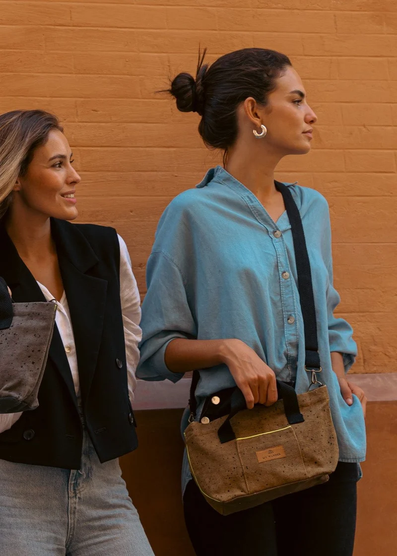 Drops Olive Bolso Bandolera de mujer