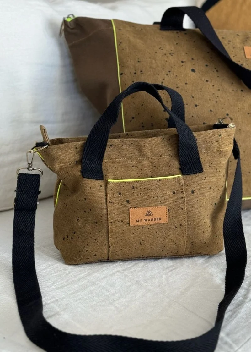 Drops Olive Bolso Bandolera de mujer