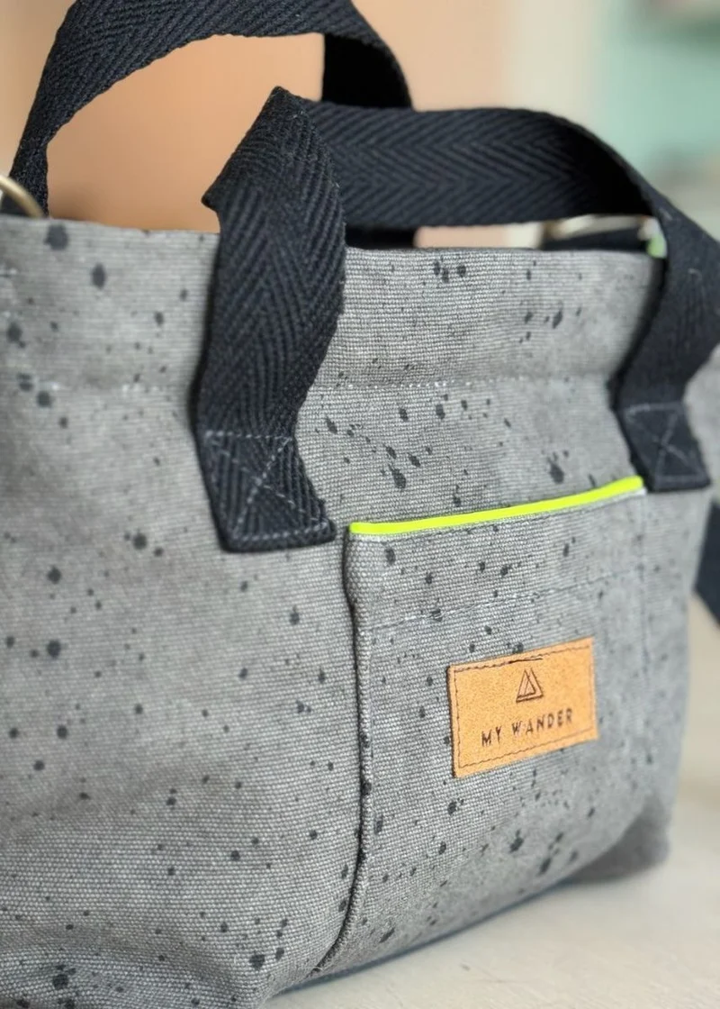 Drops Grey Bolso Bandolera de mujer