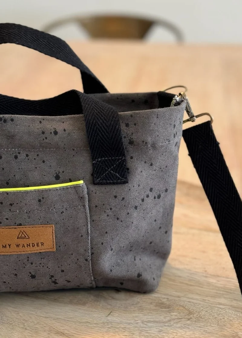 Drops Grey Bolso Bandolera de mujer