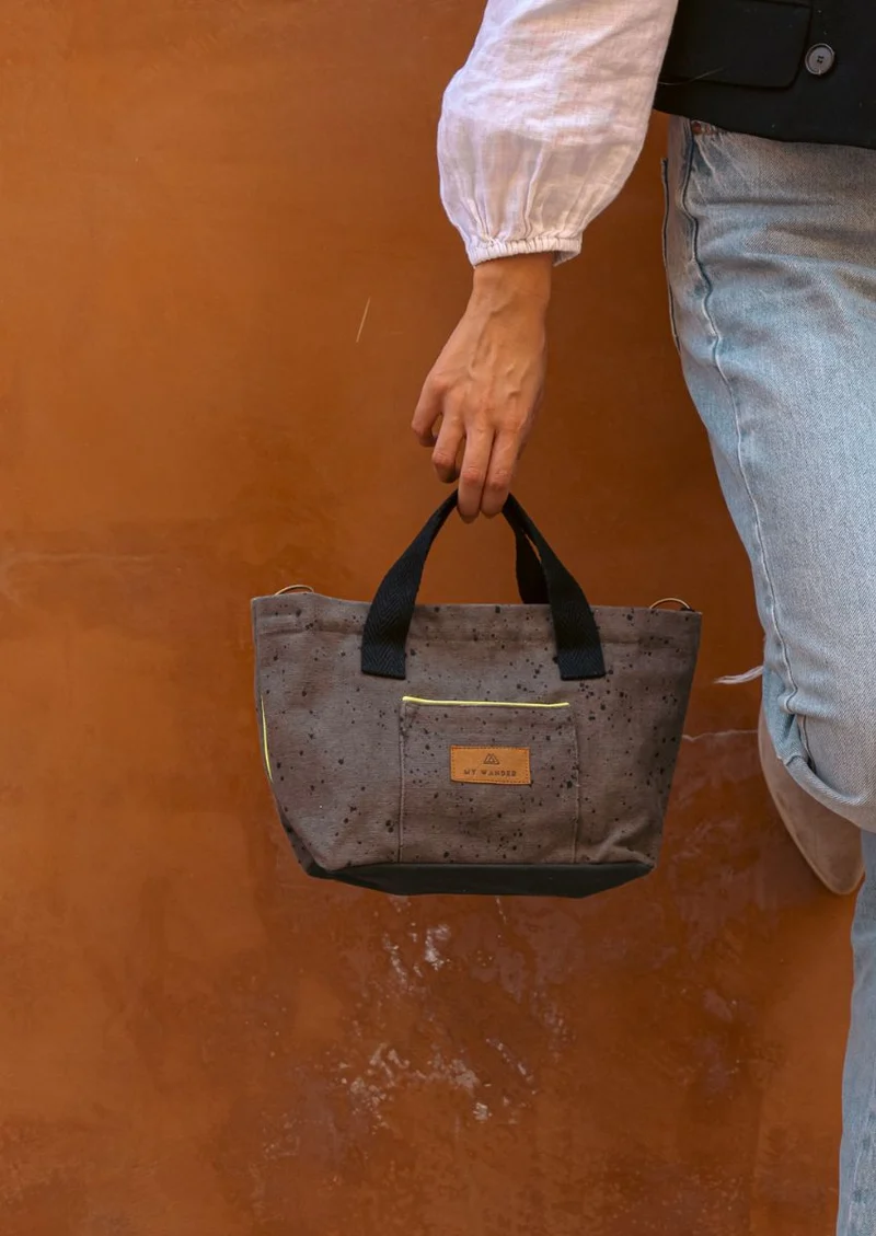 Drops Grey Bolso Bandolera de mujer