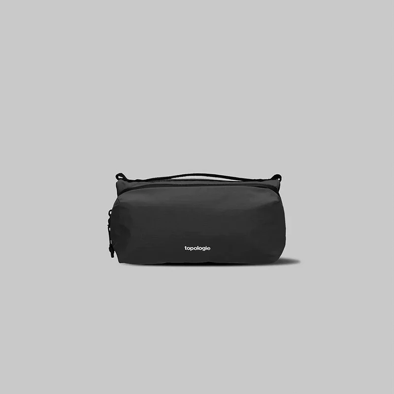 Bottle Sacoche Medium Black Papery