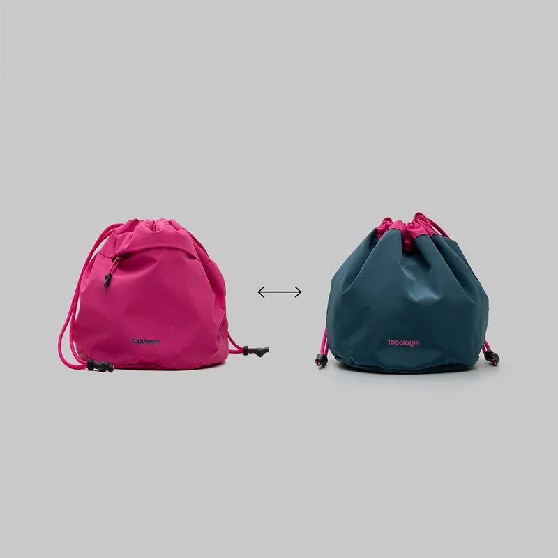 Reversible Bucket Pink Papery