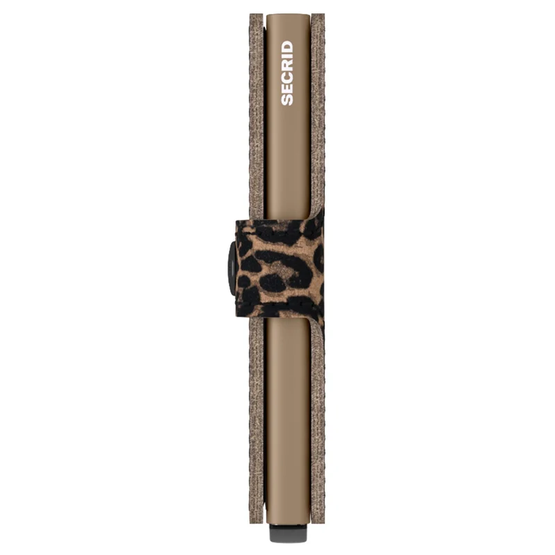 Secrid Miniwallet Leo - Cartera 6cc 10.2 cm RFID (beige)