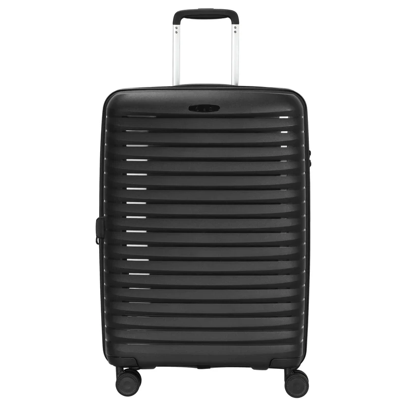 D&N Travel Line 4500+ - Trolley de 4 ruedas M 65 cm expandible (black)