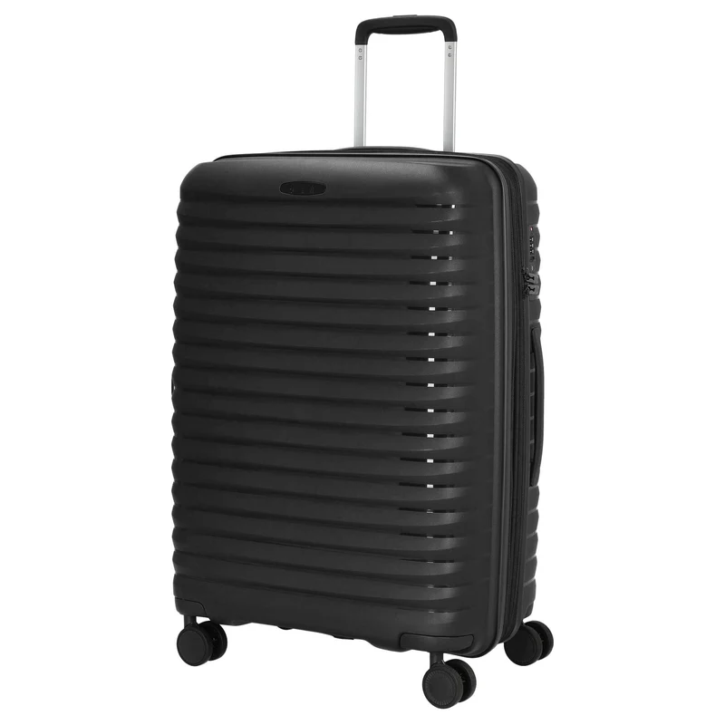 D&N Travel Line 4500+ - Trolley de 4 ruedas M 65 cm expandible (black)