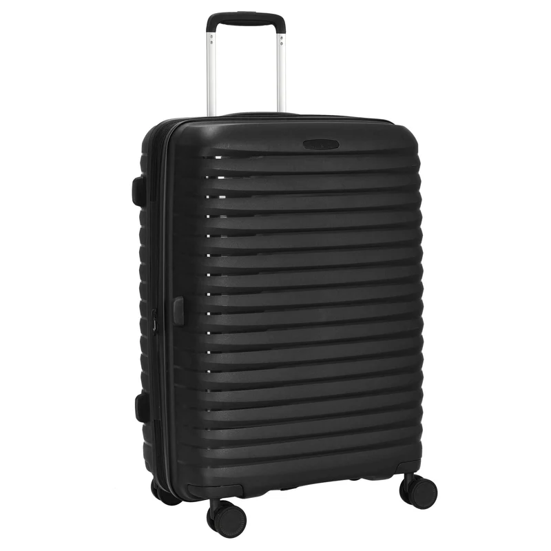 D&N Travel Line 4500+ - Trolley de 4 ruedas M 65 cm expandible (black)