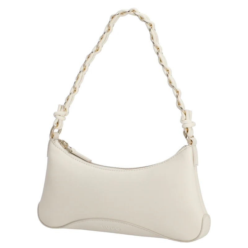 HUGO Ilary - Bolso de hombro 27 cm (natural)