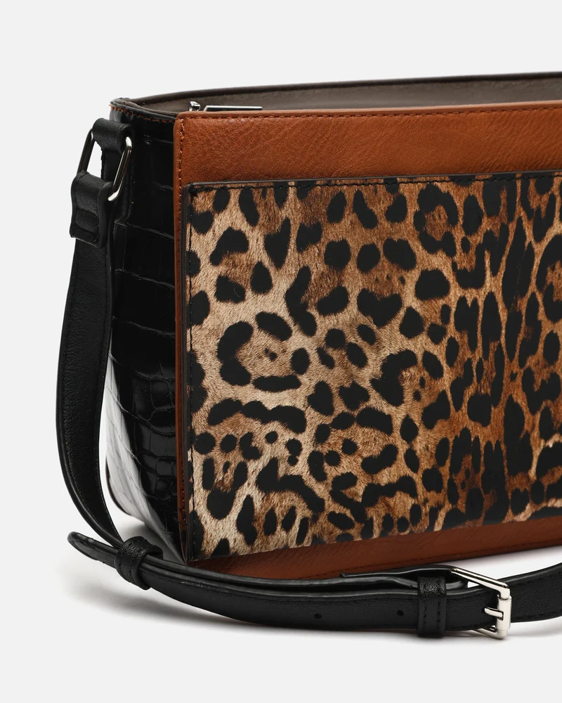 Belindas bolso bandolera animal print ED.