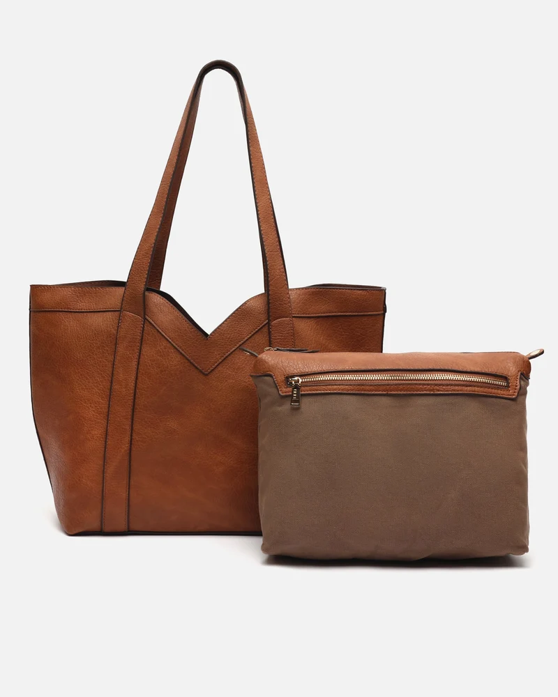 Emme bolso shopper grande con neceser extraíble ED.