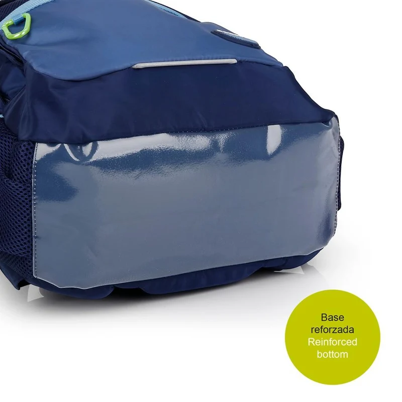 Mochila Escolar Gabol Whisper Azul Marino 15,6"