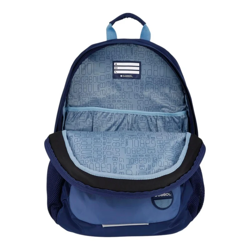 Mochila Escolar Gabol Whisper Azul Marino 15,6"