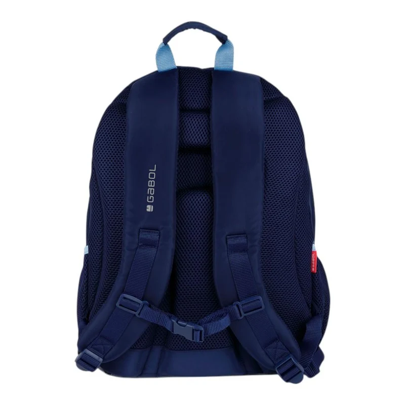 Mochila Escolar Gabol Whisper Azul Marino 15,6"