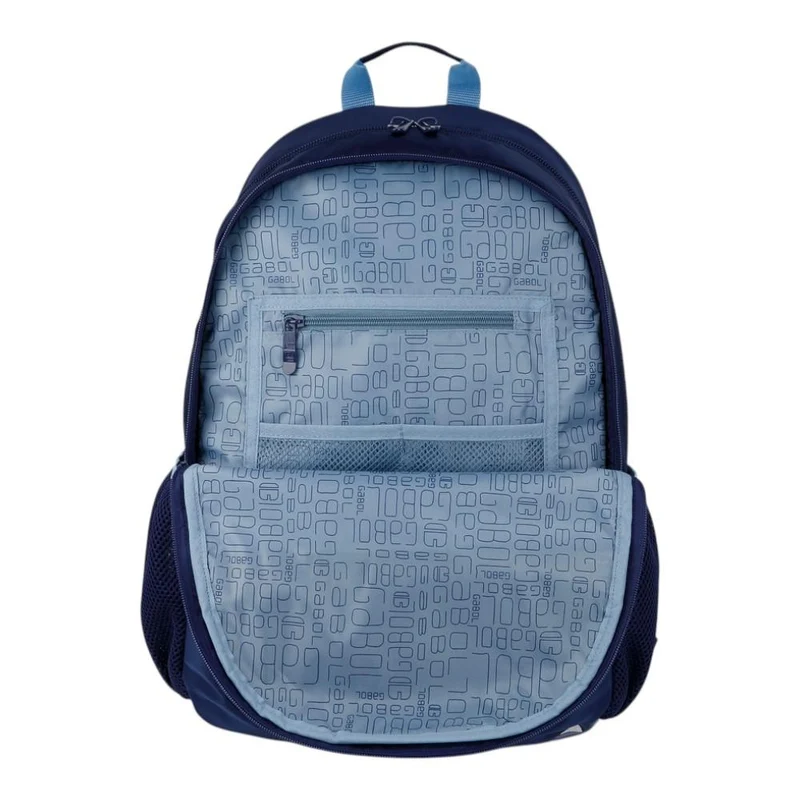 Mochila Escolar Gabol Whisper Azul Marino Adaptable a Carro