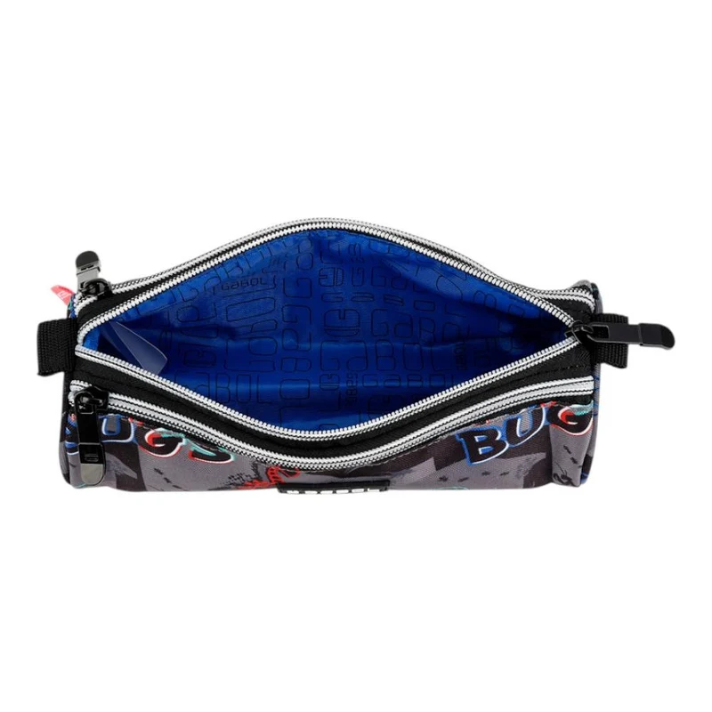 Estuche Tres Cremalleras Bugs Gabol