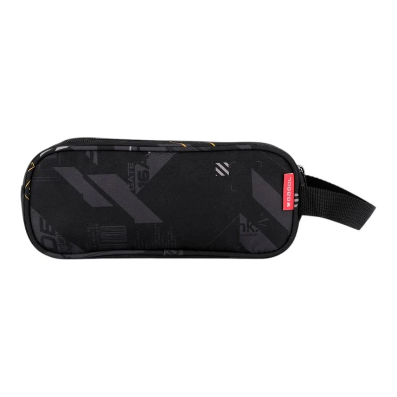 Estuche Triple Gabol Byte Negro
