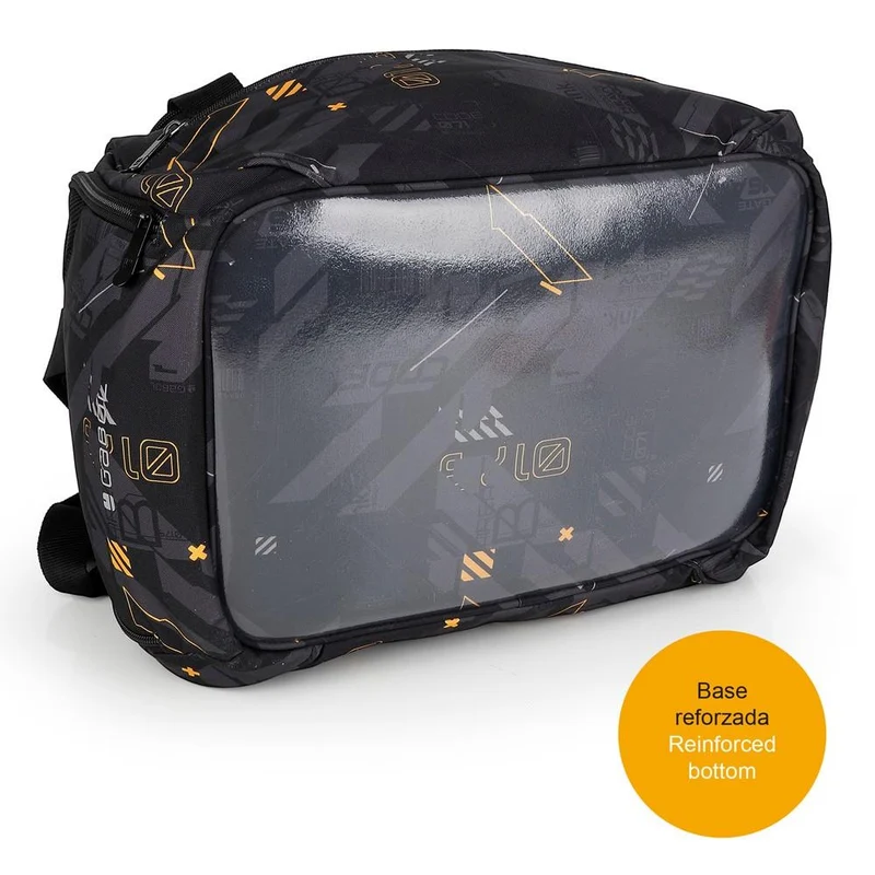 Bolsa de Deporte Gabol Byte Negra | Con Zapatillero