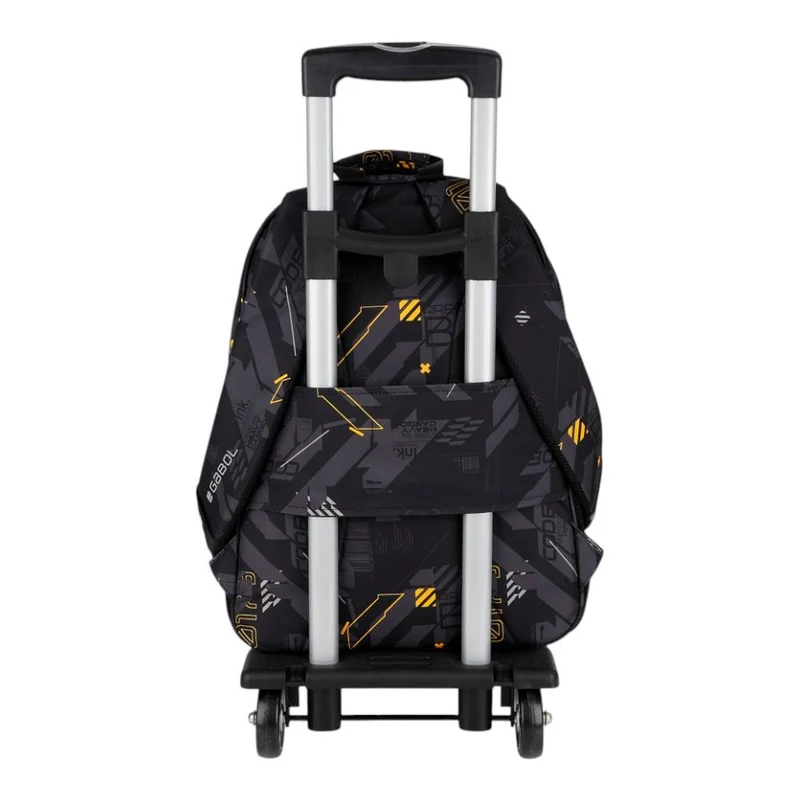 Mochila Escolar Gabol Byte Adaptable a Carro 2 Compartimentos