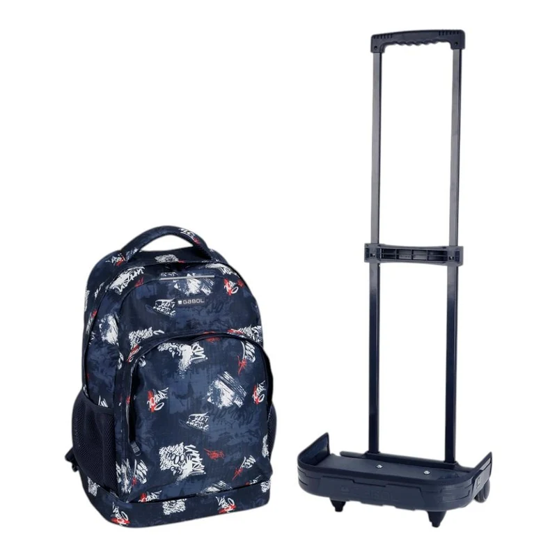 Mochila Escolar con Carro Desmontable Gabol Dash