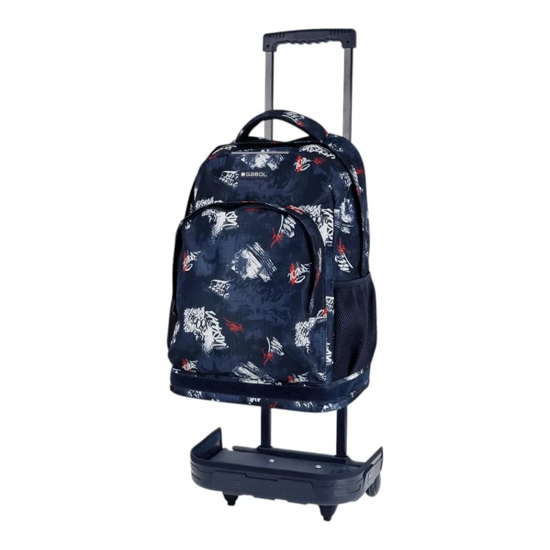 Mochila Escolar con Carro Desmontable Gabol Dash