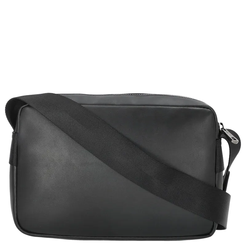 Lacoste Monogramm - Bolso bandolera 24 cm (noir)