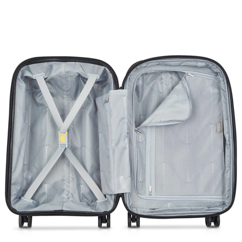 Delsey Paris Belmont Plus - Trolley de cabina de 4 ruedas 55 cm expandible (schwarz)