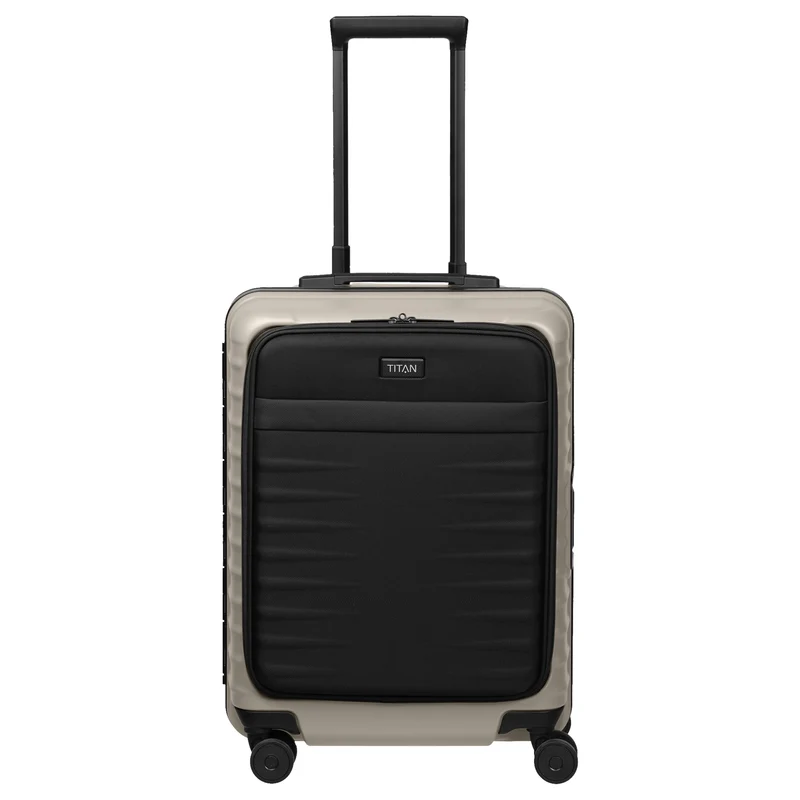TITAN OVERSEAS - Trolley de cabina S 55/23cm con bolsillo delantero (moonstone grey, 55 cm (Vortasche))