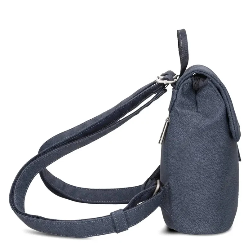 zwei Mademoiselle MR45 - Mochila 22 Mini cm (nubuk-blue)