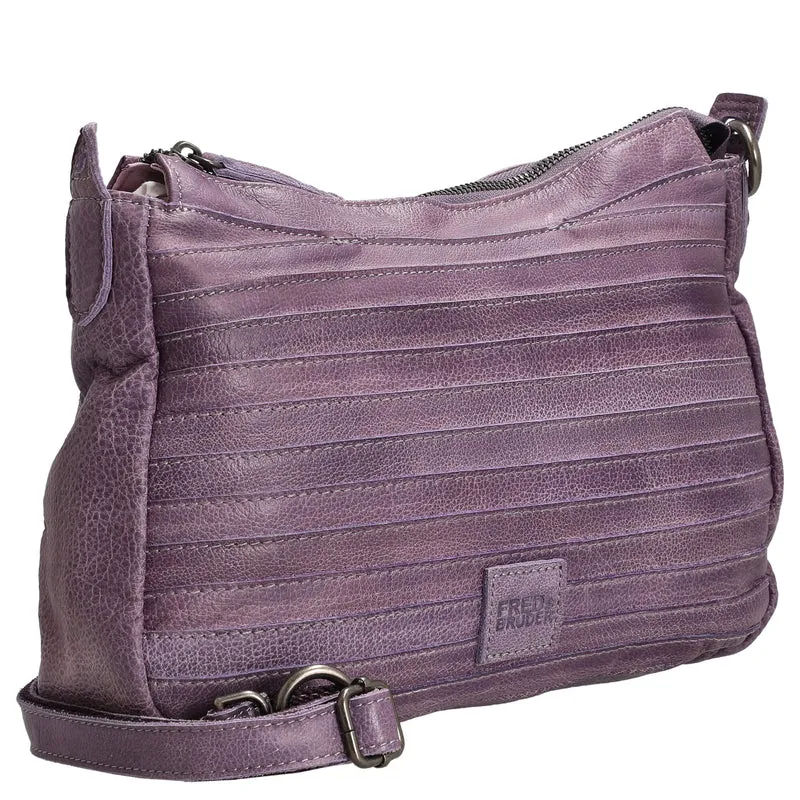 FREDsBRUDER Layer Likely - Bolso bandolera 38 cm (lavender)