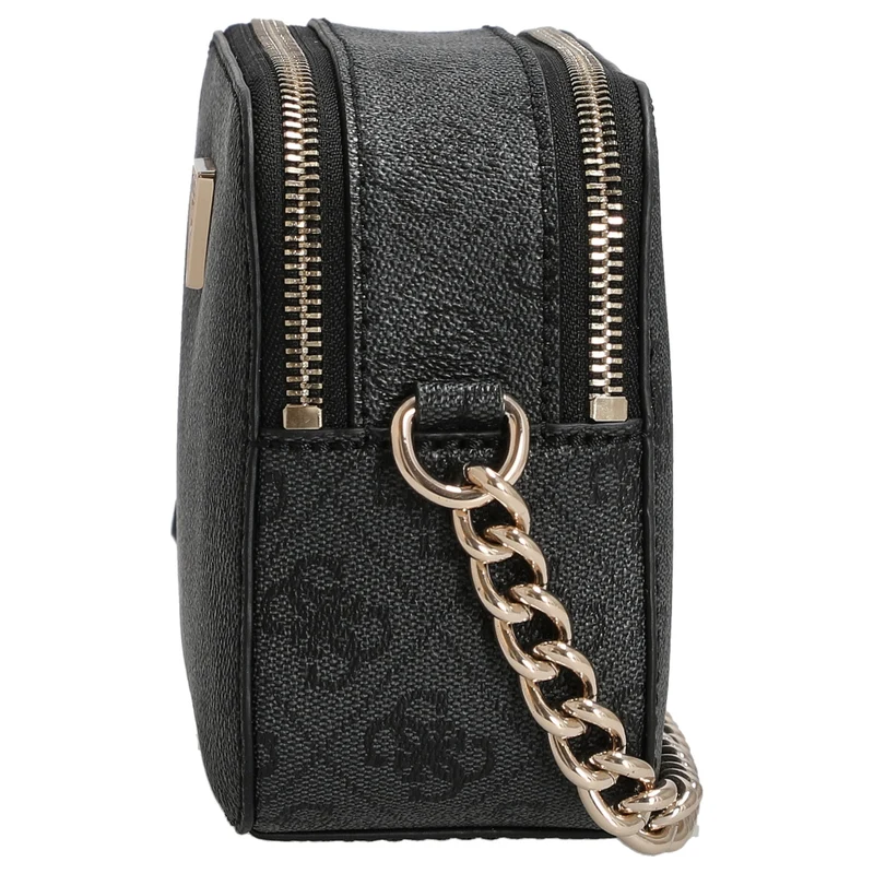 Guess Noelle II Crossbody - Bolso bandolera 20 cm (coal logo)