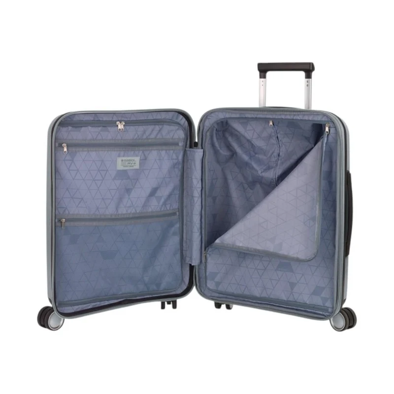 Maleta de Cabina Gabol Brooklyn Plata Expandible