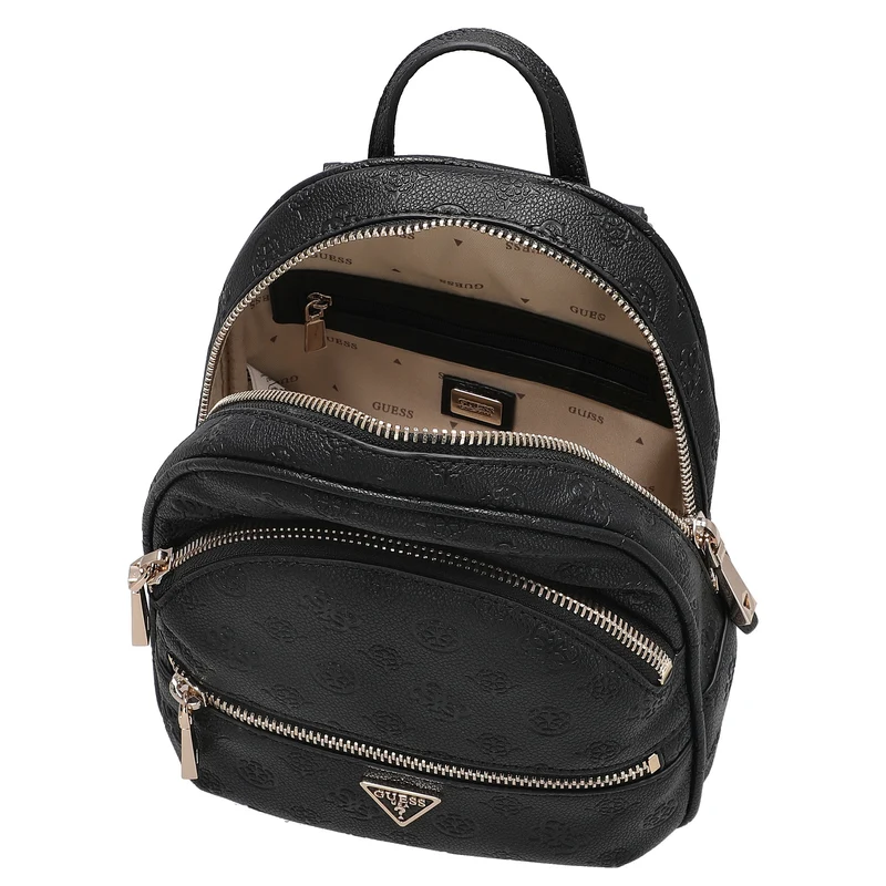 Guess Manhattan ll Backpack - Mochila 26 cm (black logo)