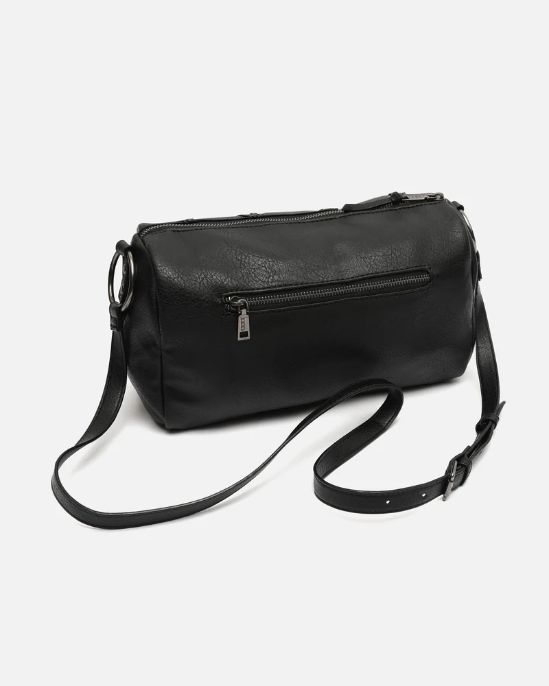 Fuyi bolso bowling con detalles metálicos
