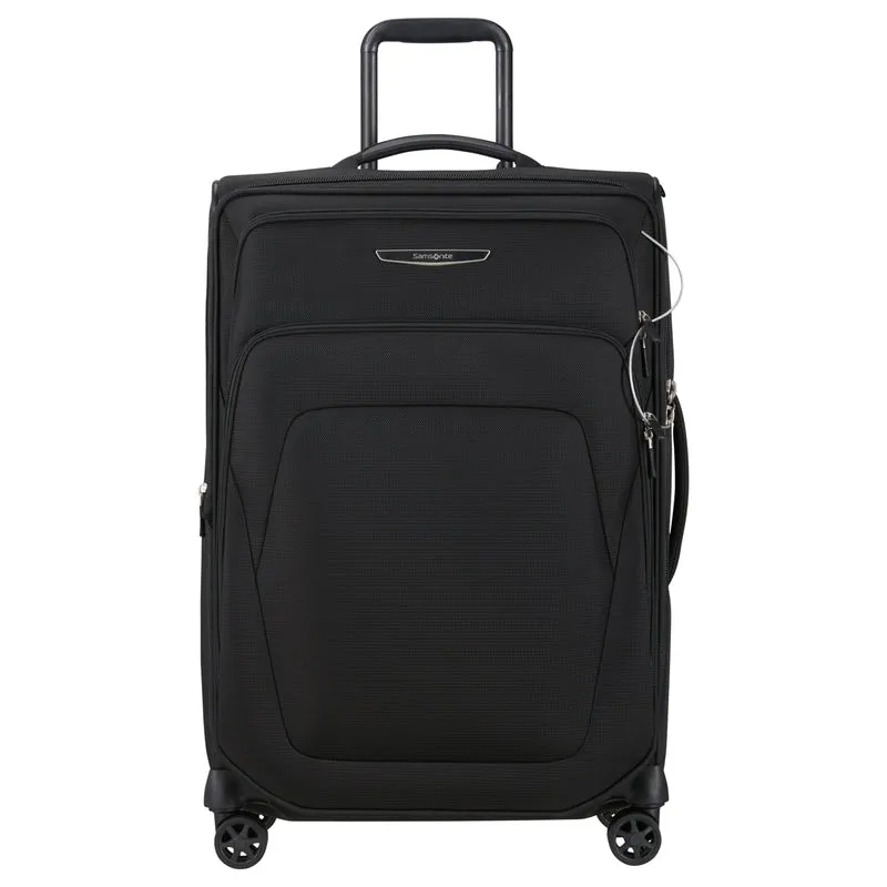Samsonite Spark SNG 2 - Trolley de 4 ruedas 67/24 cm expandible (black, 67 cm)