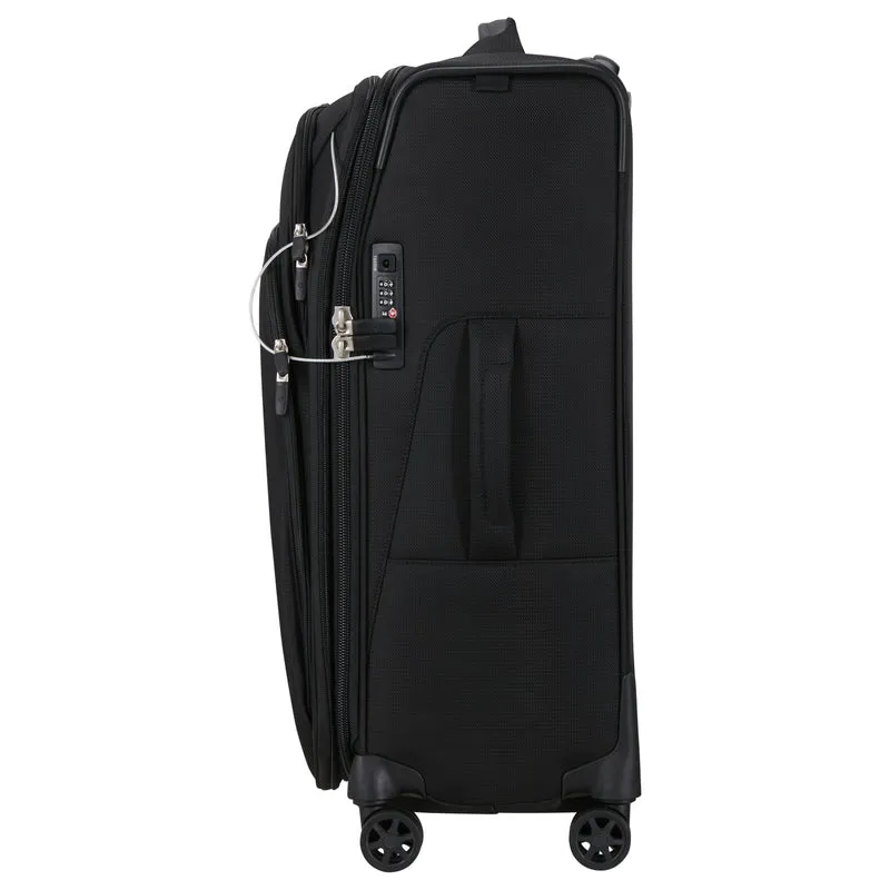 Samsonite Spark SNG 2 - Trolley de 4 ruedas 67/24 cm expandible (black, 67 cm)
