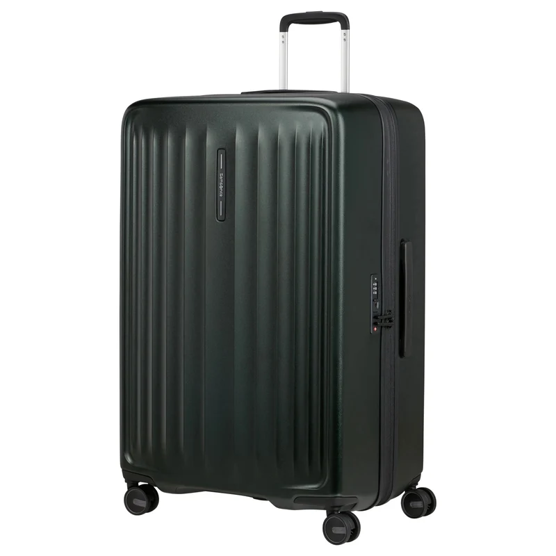 Samsonite Fyrm - Trolley de 4 ruedas 76 cm expandible (deep green)