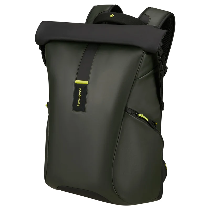 Samsonite Paradiver Light - Rolltop Rucksack L 17.3" (Farbe: Jungle Green)