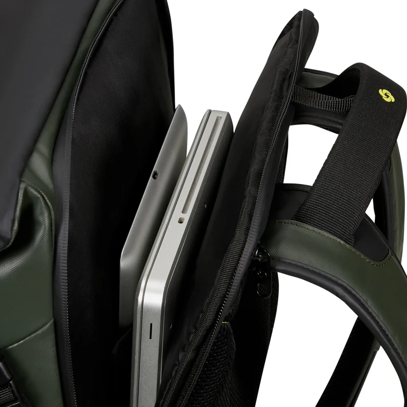 Samsonite Paradiver Light - Rolltop Rucksack L 17.3" (Farbe: Jungle Green)