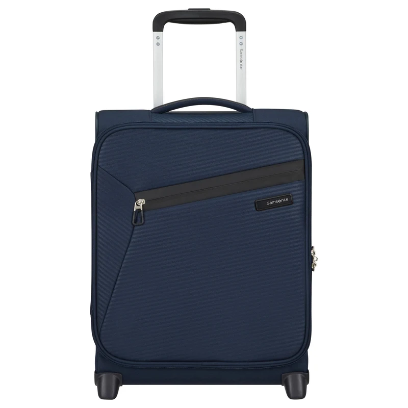 Samsonite Litebeam - Maleta de cabina con 2 ruedas Upright 45 cm (color: azul medianoche)