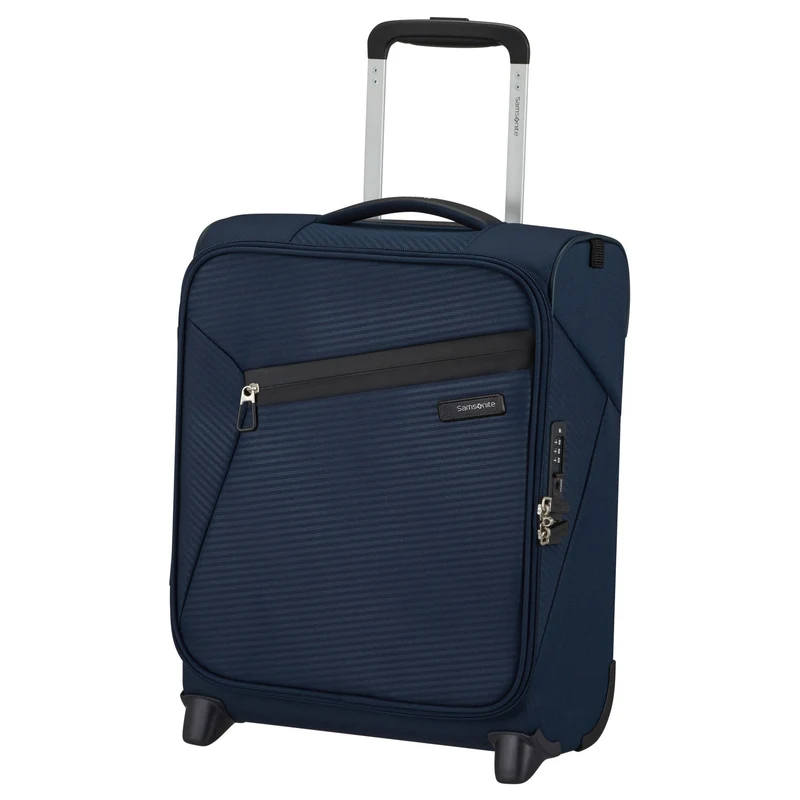 Samsonite Litebeam - Maleta de cabina con 2 ruedas Upright 45 cm (color: azul medianoche)