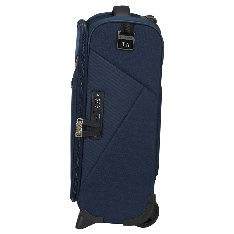 Samsonite Litebeam - Maleta de cabina con 2 ruedas Upright 45 cm (color: azul medianoche)