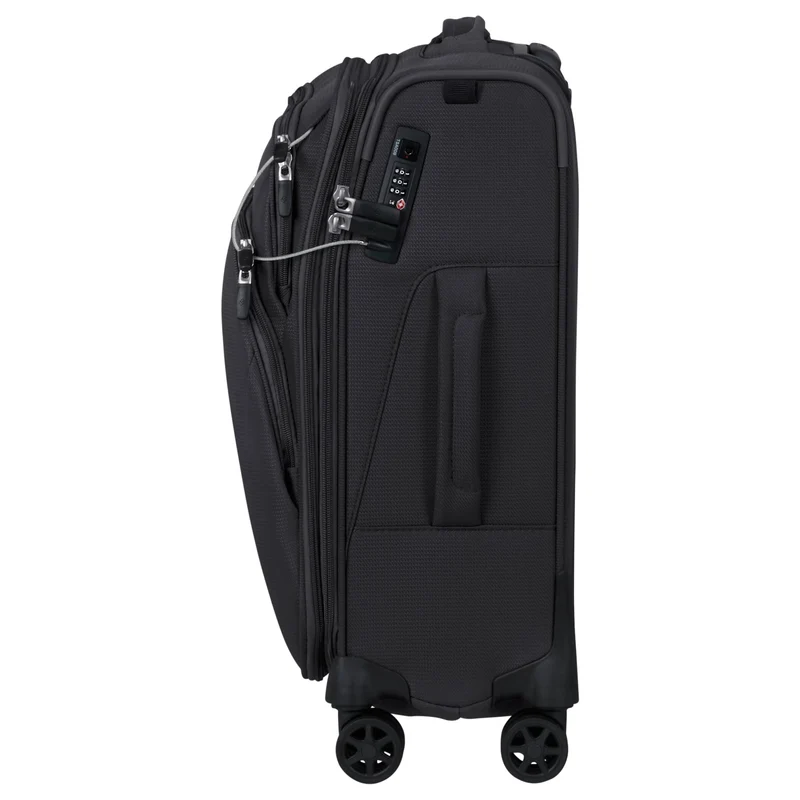 Samsonite Spark SNG 2 - Trolley de cabina de 4 ruedas 55/20 cm expandible (black)