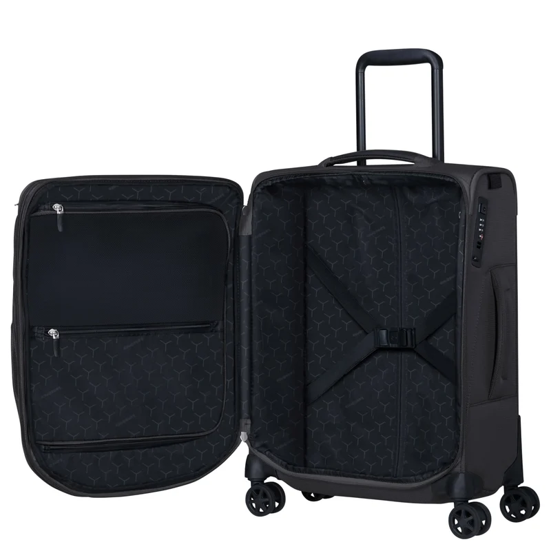 Samsonite Spark SNG 2 - Trolley de cabina de 4 ruedas 55/20 cm expandible (black)